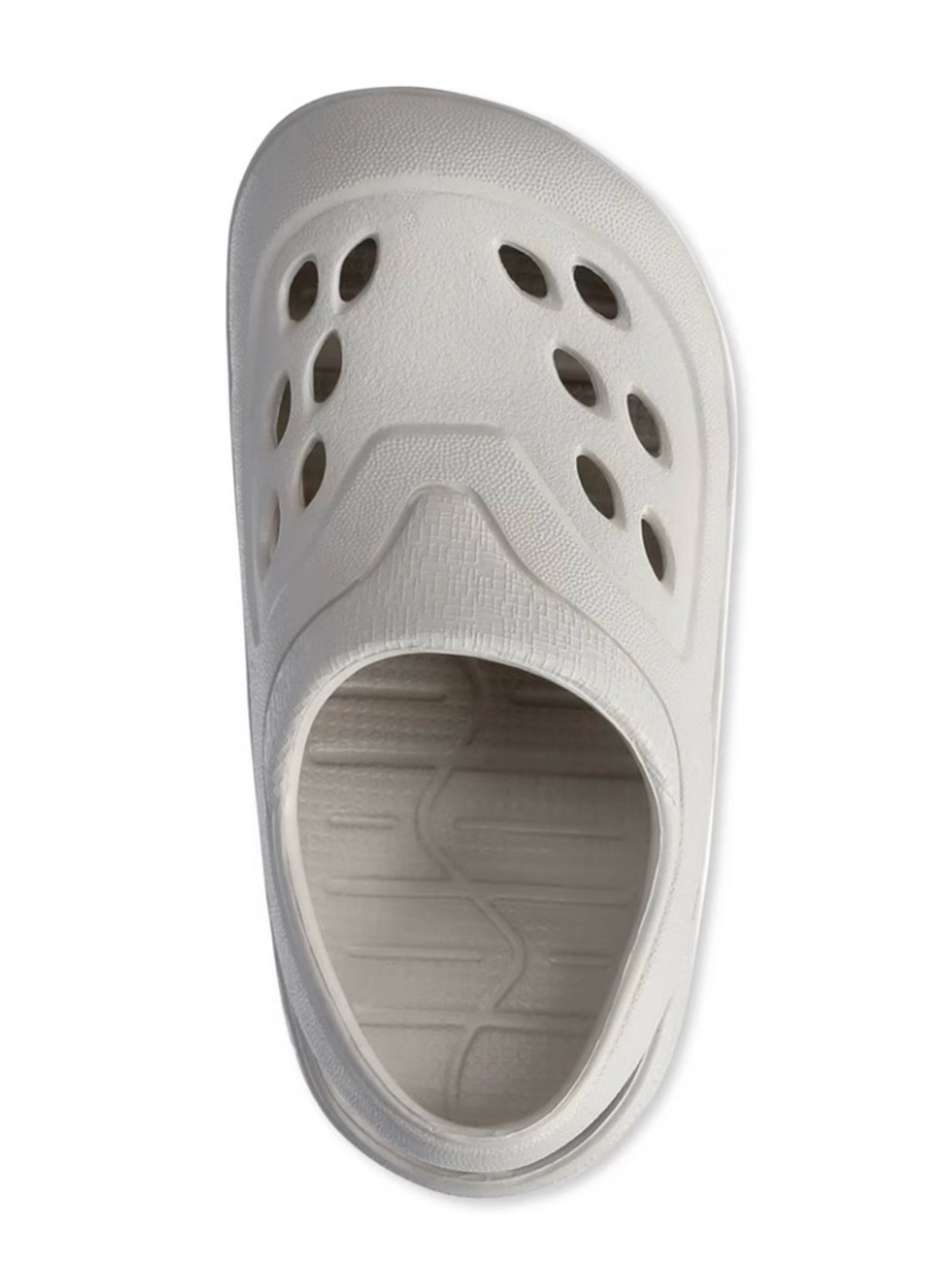 2 pairs wonder nation White Ventilated Kids Slip-On Clog size 4